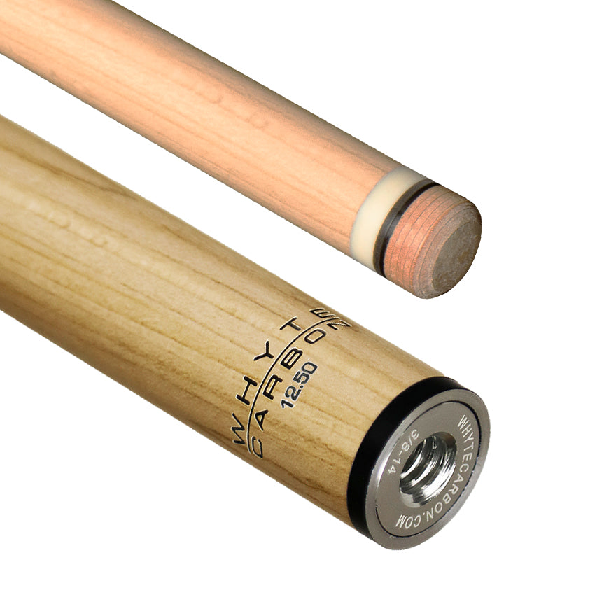 Triple 60 Whyte Carbon Performance Wood Grain Carbon Fiber Playing Shaft - 3/8 x 14(Cuetec)