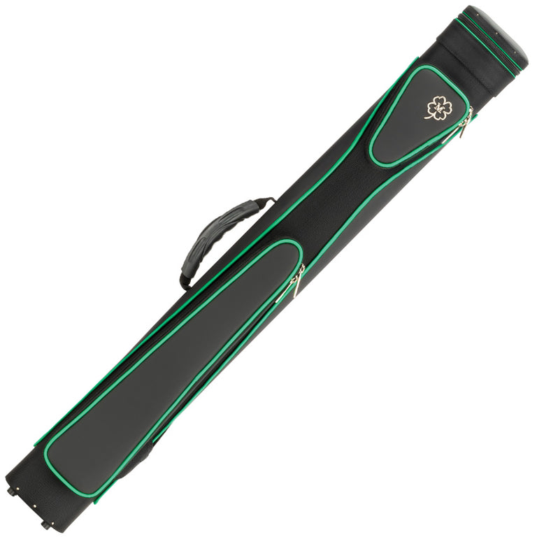 McDermott 750928 Tournament Collection Black/Green 2x2 Sport Pool Cue Case