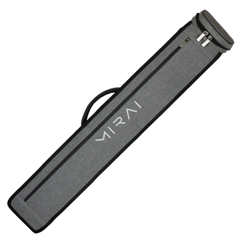 Mirai 3x5 Gray Hybrid Soft Pool Cue Case