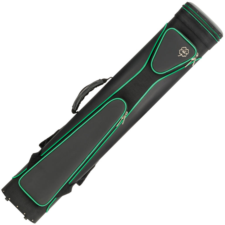 McDermott 750943 Tournament Collection Black/Green 6x6 Sport Pool Cue Case