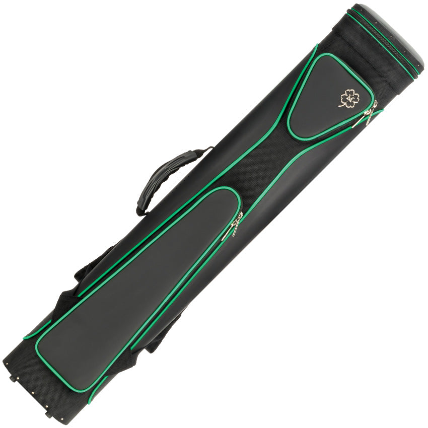 McDermott Tournament Collection 6x6 Cue Case - Black/Green