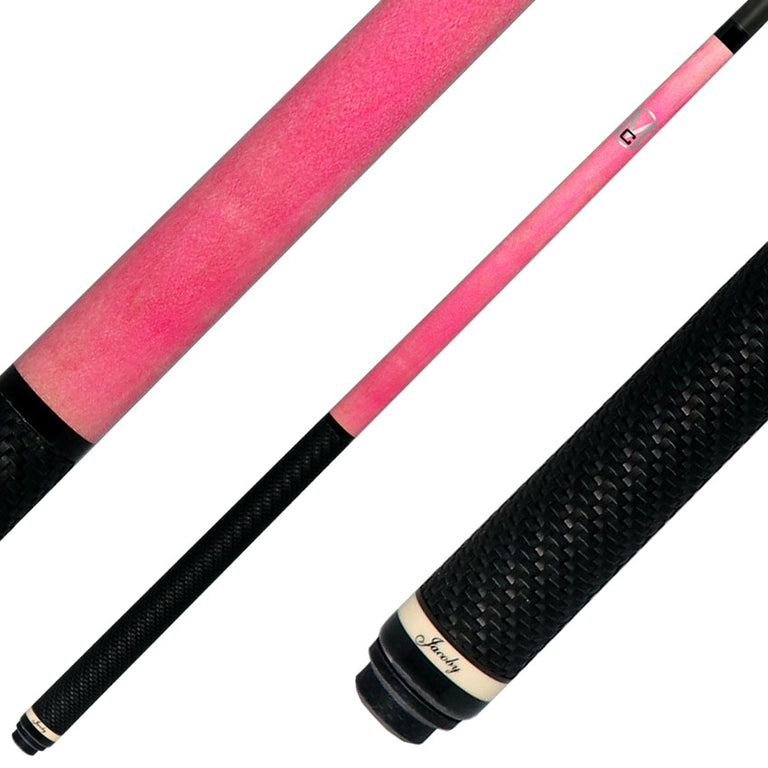 Jacoby Custom JACMCSGPNK Monster Crush Break Cue with Sport Grip - Pink