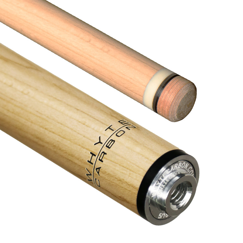 Triple 60 Whyte Carbon Performance Wood Grain Carbon Fiber Playing Shaft - 5/16 x 18 Pilot