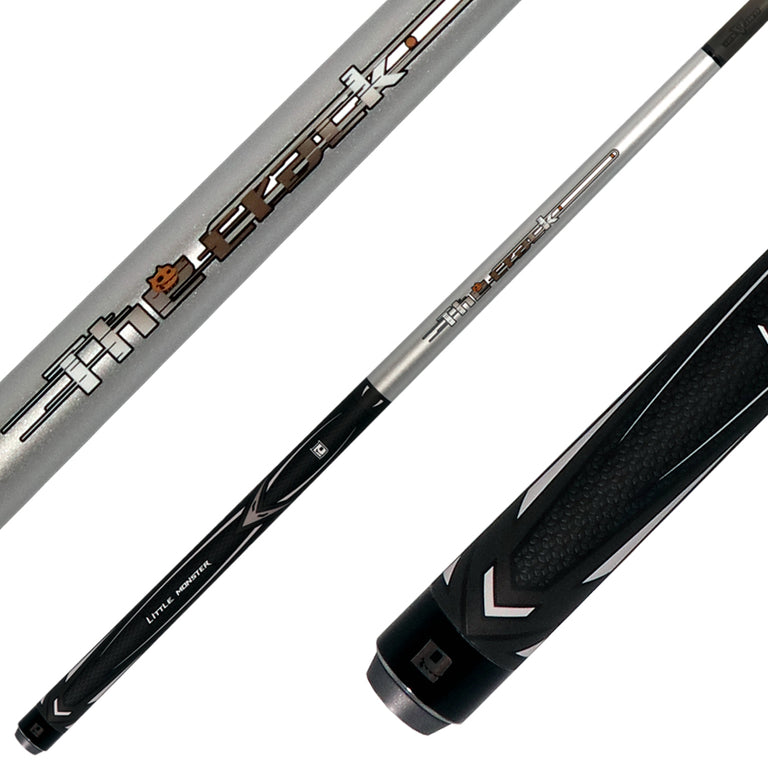 Little Monster LMBRKCLUVSWSV Classic Silver Impact Break Cue with Carbon Fiber Shaft