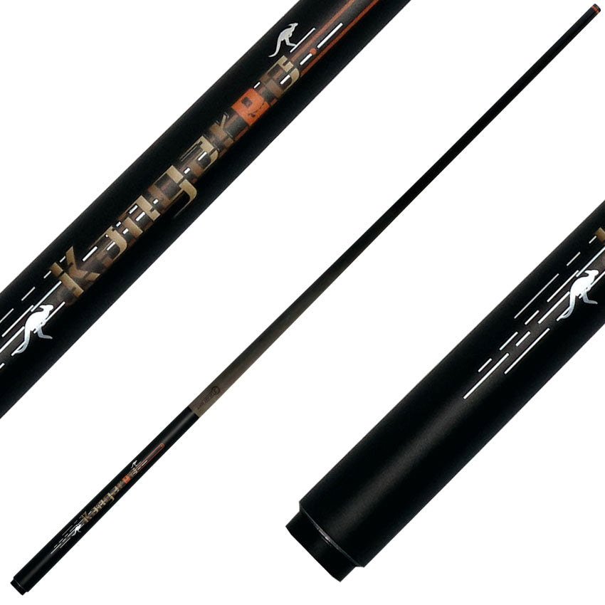 Little Monster LMJCKBK Kangaroo Jump Cue with Carbon Fiber Shaft - Bla