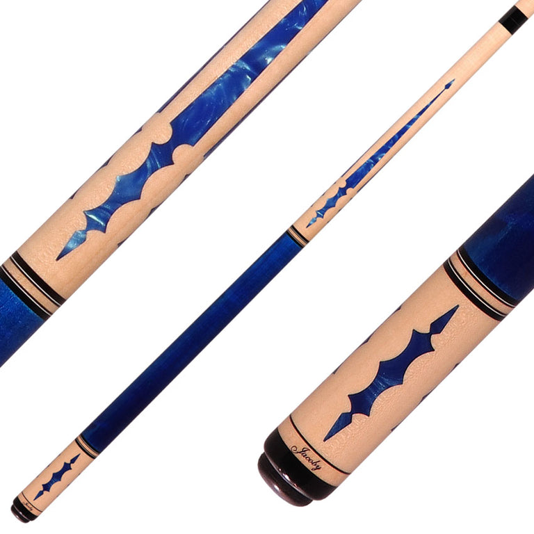 Jacoby Custom MAG2BLUE Pool Cue - Blue