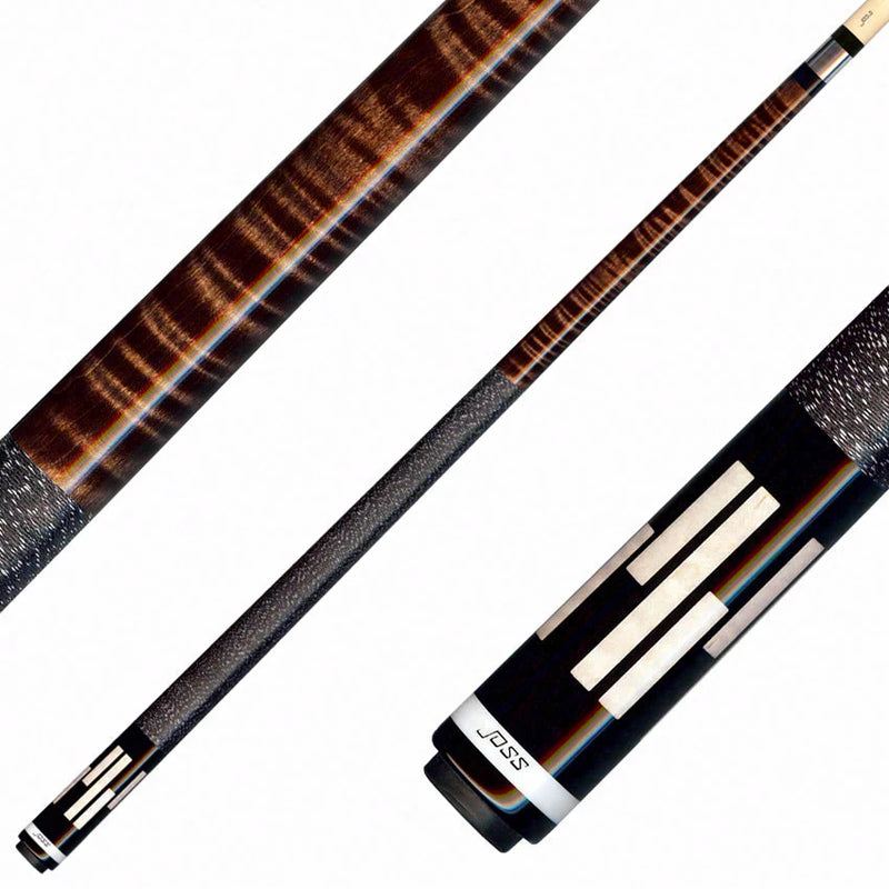 Joss Walnut Stained Maple with Maple Inlays Pool Cue - JC2603