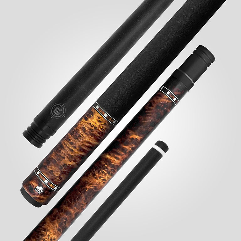 Rhino RCGWTYLW G-W Series Pool Stick - Thuya with Ostrich Leather Wrap