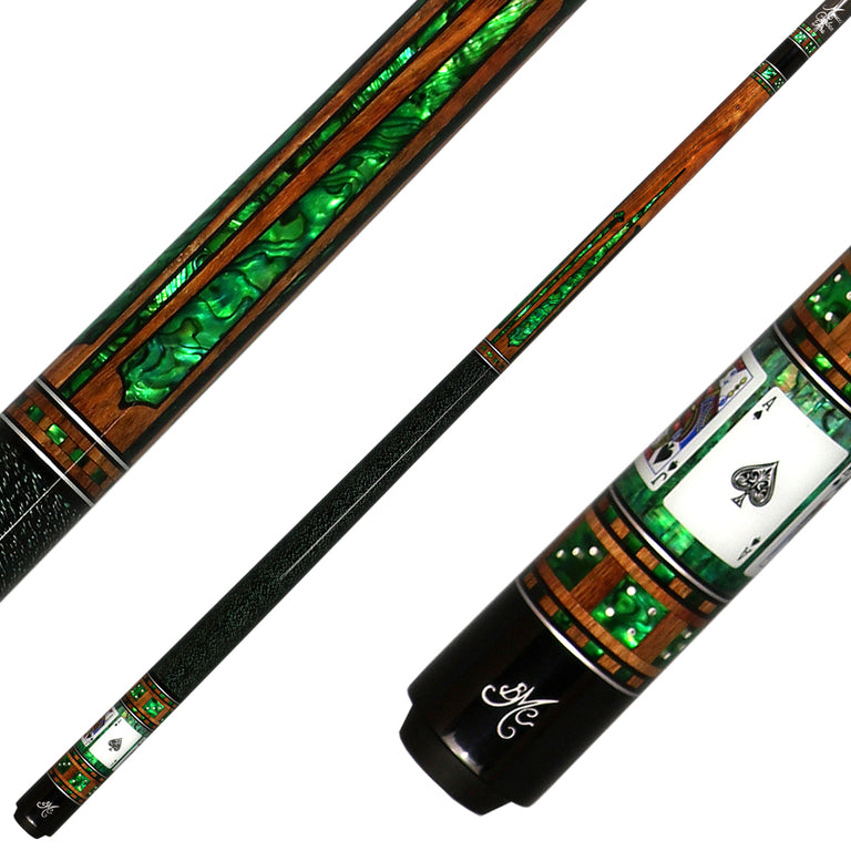 Meucci Casino Series BMC7C Pool Cue - BMC Casino 7 with Carbon Shaft