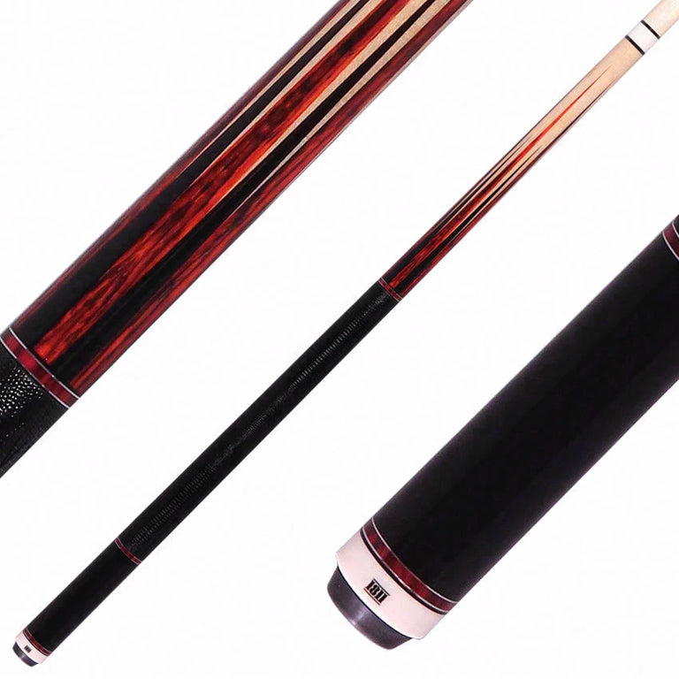 1811 Model 6 Leather Wrap Pool Cue Butt - Uni-Loc