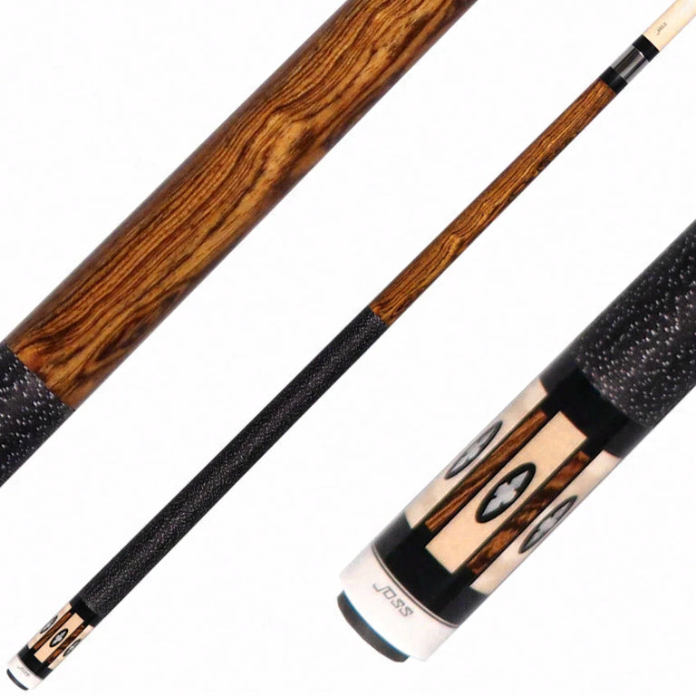 Joss Bocote with Maple and Pearl Inlays Pool Cue - JC20-207B
