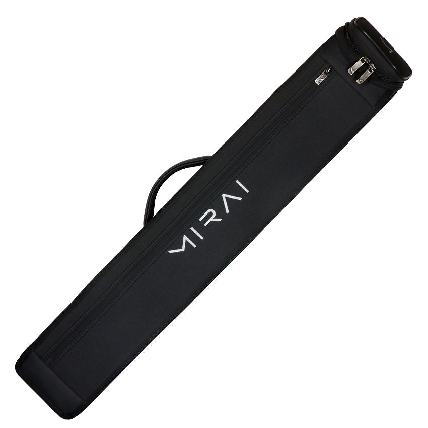 Mirai 3x5 Black Hybrid Soft Pool Cue Case