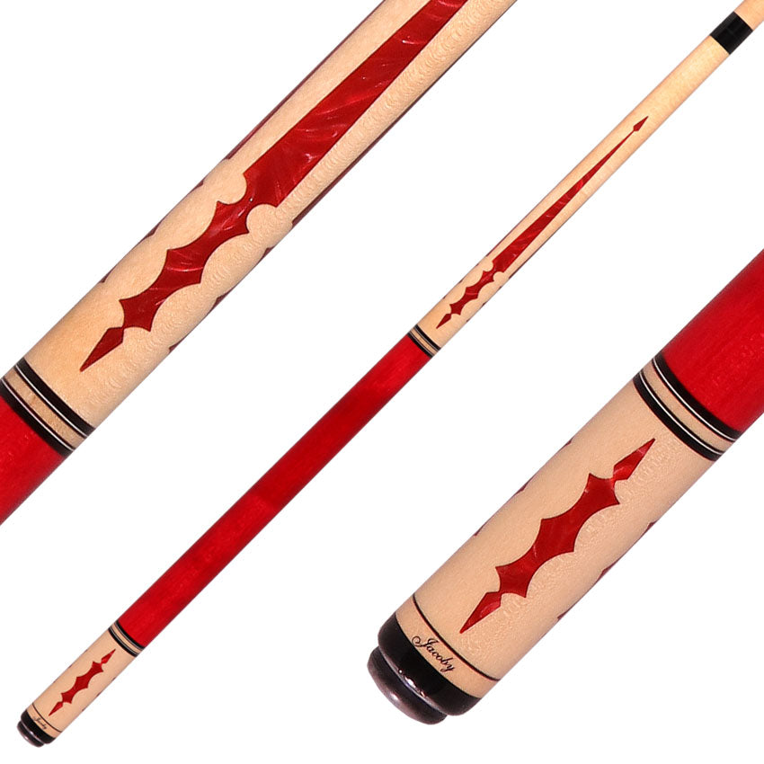 JacobyCustom MAG2RED Pool Cue - Red