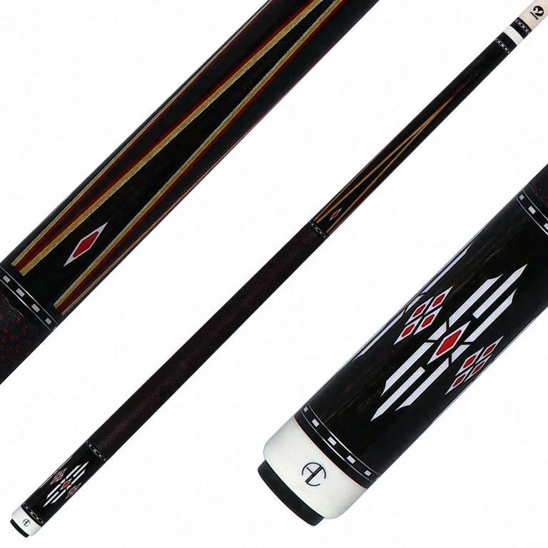 Ariel Carmeli by Viking Diamond Series Red Diamond Pool Cue with Vikore Shaft - SG-AC-RD