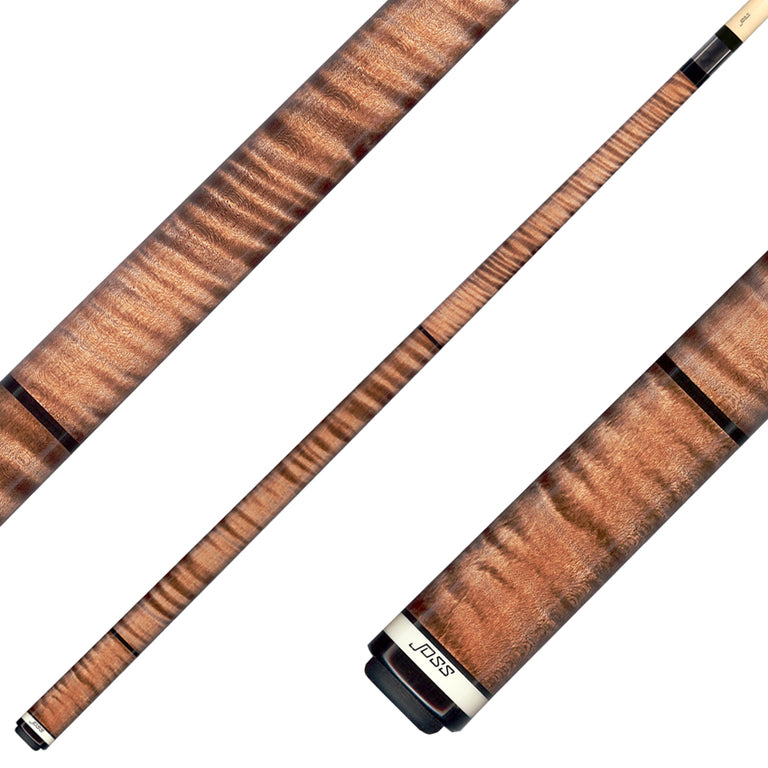 Joss Nutmeg Stained No Wrap Pool Cue - JC10-02NUT