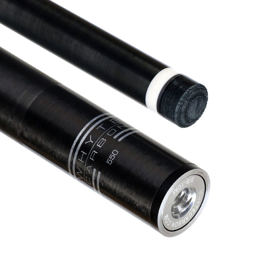 Triple 60 Whyte Carbon Performance Raw Carbon Fiber Playing Shaft - 3/8 x 10 Thread