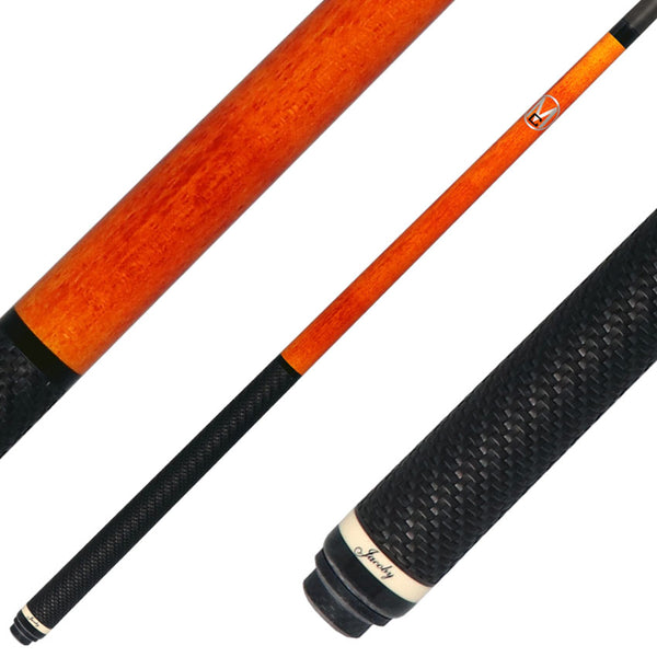 特注品 Jacoby スタンダードメイプルシャフト ノーマル 14山 ジャコビー Jacoby Custom Natural Monster Crush Break Cue with Sport Grip