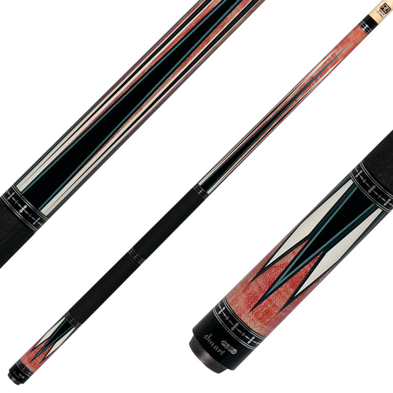 Fury TK5 Pool Cue with Sharkskin Leather Wrap | + Free Extension