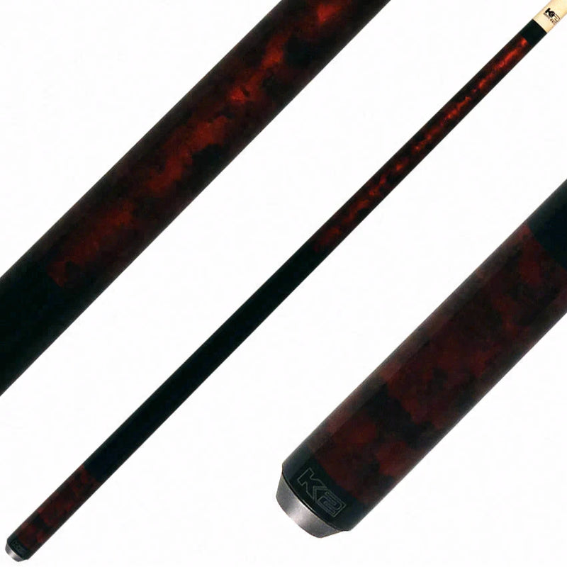 K2 Graphic No Wrap Pool Cue