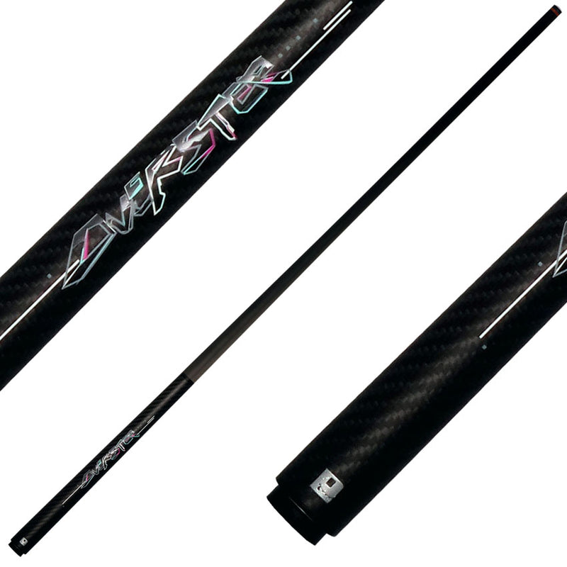 Little Monster LMJCCYBK Cyber Overster Jump Cue with Carbon Fiber Shaft