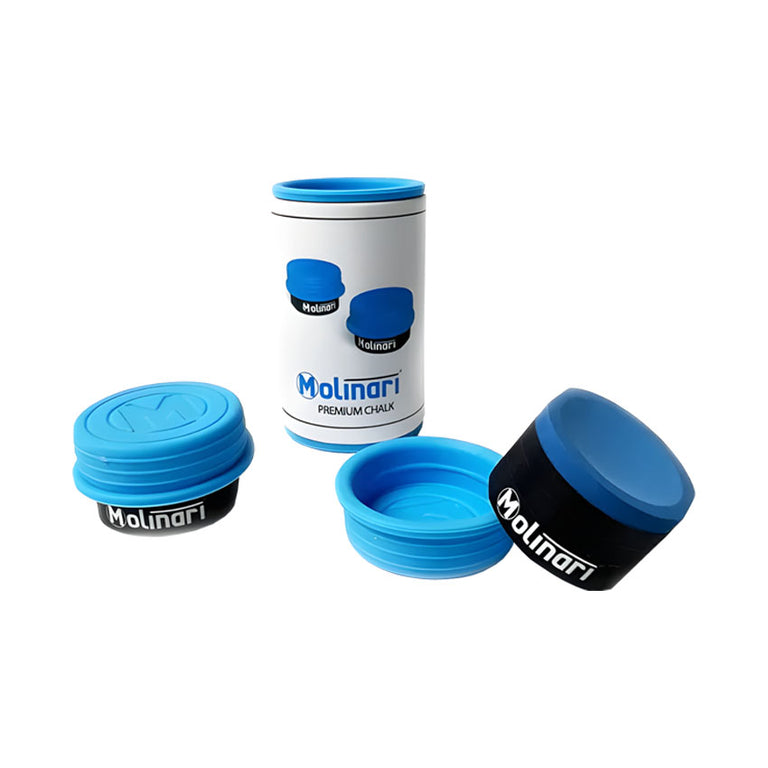 Molinari 2.0 Premium Chalk - 2 Pcs. with Silicone Covers
