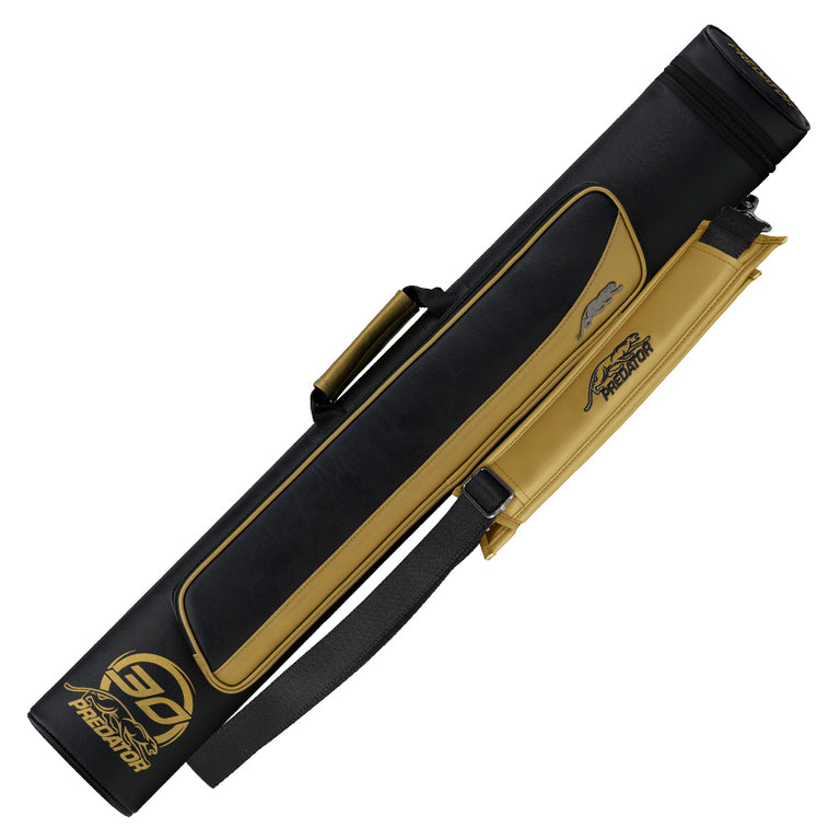 Predator Roadline 30th Anniversary C24BLKGLDH 2x4 Hard Pool Cue Case - Black and Gold