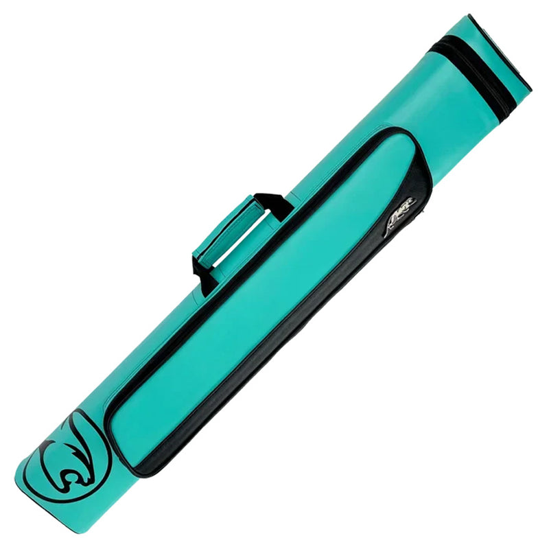Predator Roadline Teal and Black 2x4 Hard Pool Cue Case - C24TEALBLKH