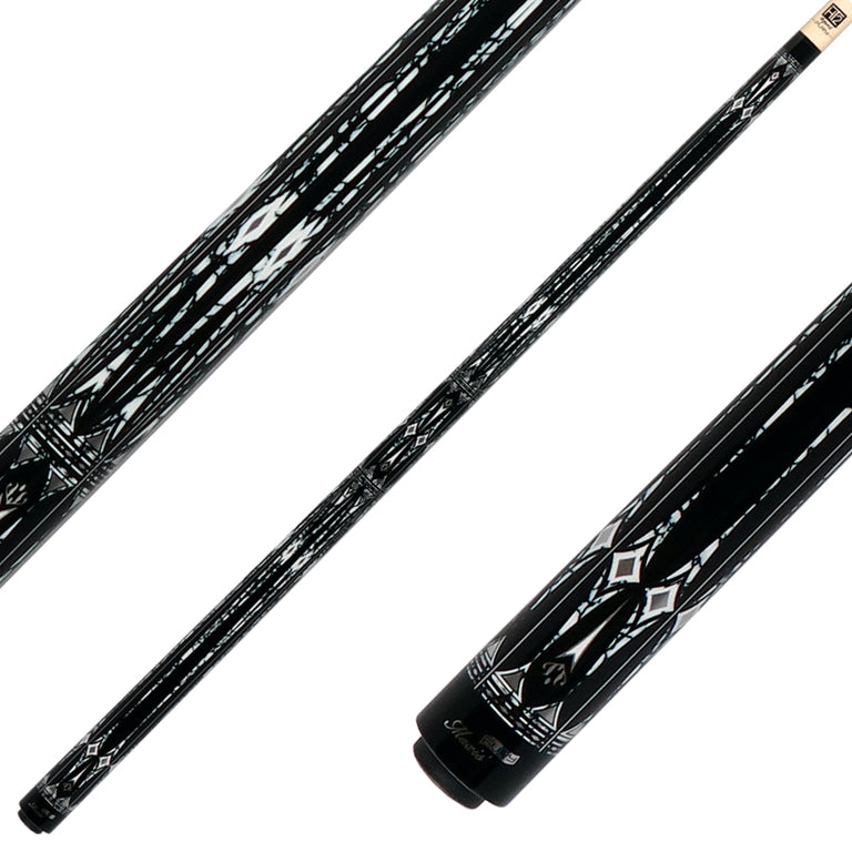 Fury LC7 No Wrap Pool Cue with Free 1x1 Case, Glove, and Chalk