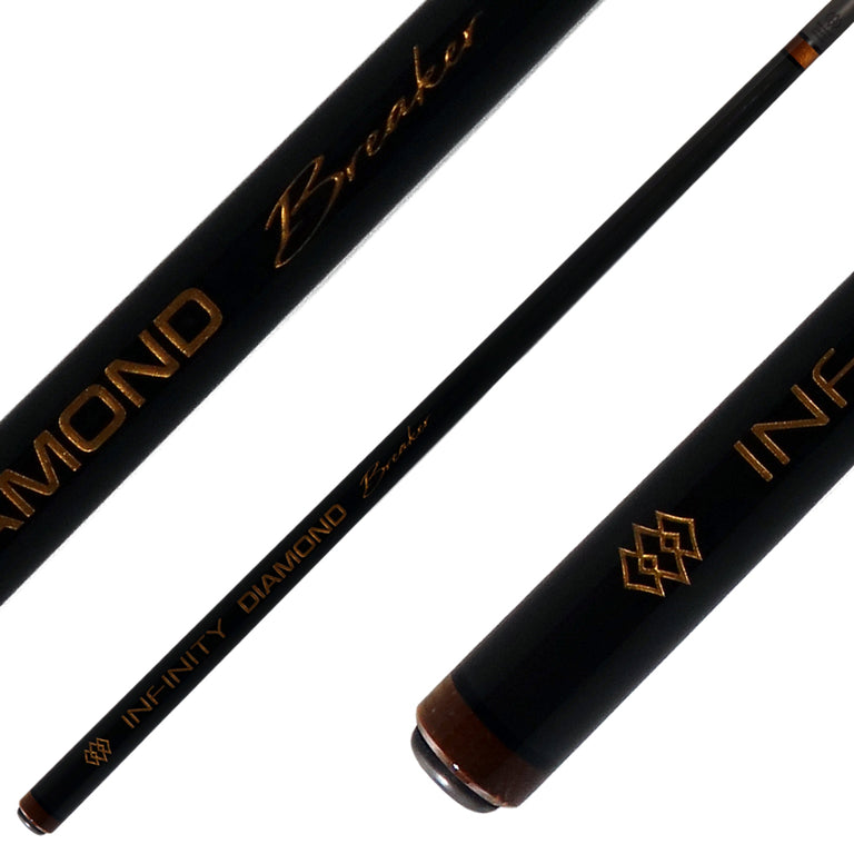 Infinity INDBGO Diamond Breaker Carbon Fiber Break Cue - Gold