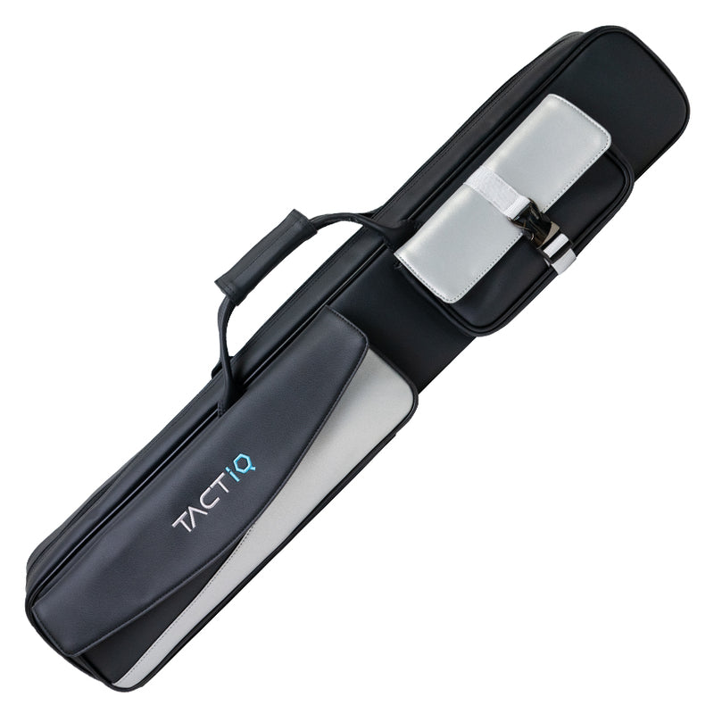 TACTiQ Flux Series 3x4 Soft Cue Case - Black/Gray