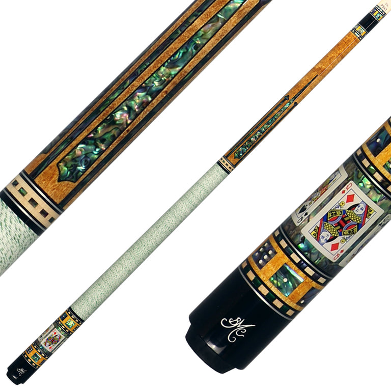 Meucci Casino Series BMC6PROQ Pool Cue - BMC Casino 6 Queens with Pro Shaft