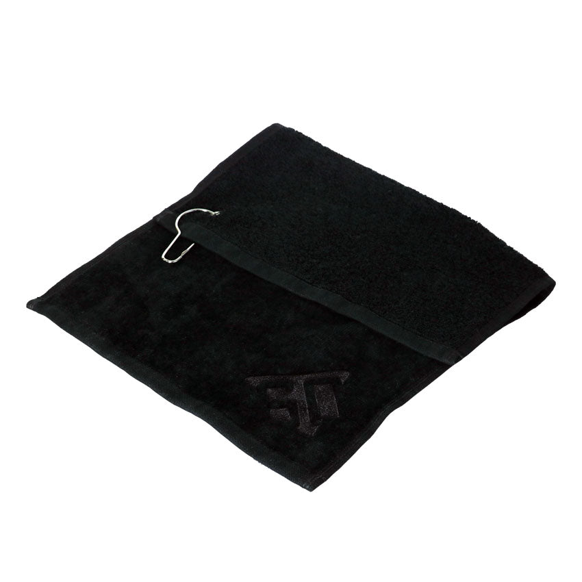 Triple 60 Embroidered Logo Terry Cloth Towel with Carabiner