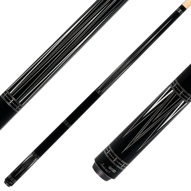 Fury TK1 Pool Cue with Sharkskin Leather Wrap | + Free Extension