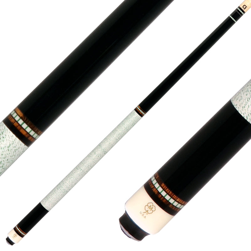 McDermott G440 G Series Pool Cue - Black Maple with Irish Linen Wrap