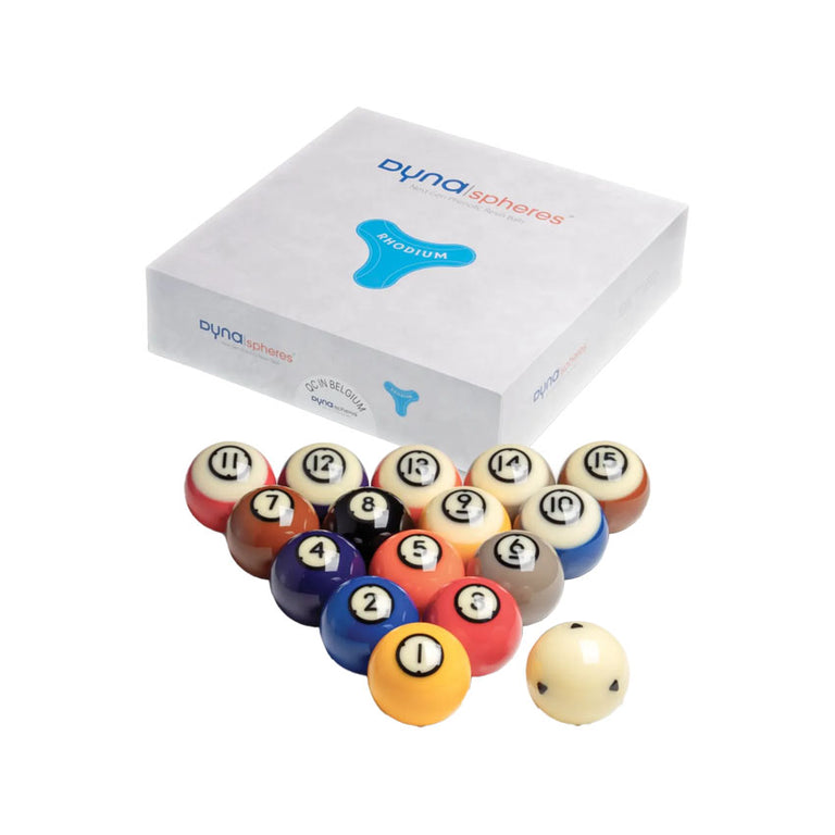 Dynaspheres Rhodium 572 Pool Ball Set
