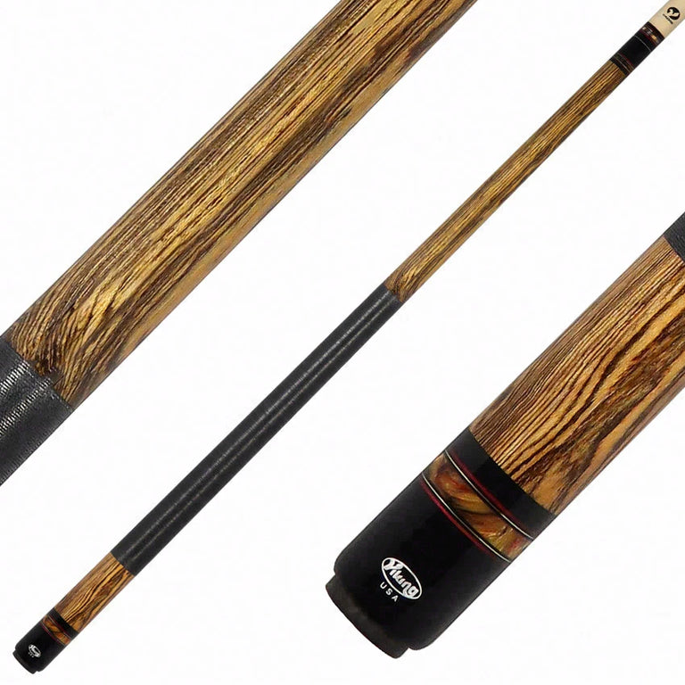 Viking Ovation Series Bocote Play Cue with Vikore Shaft - OV0300
