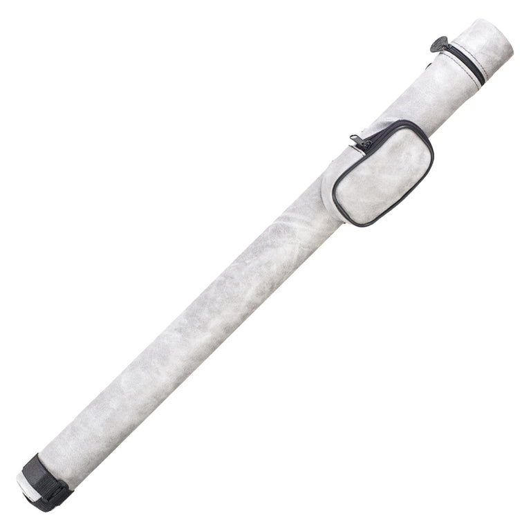 Pro Series Leatherette 1x2 Hard Pool Cue Case - Gray
