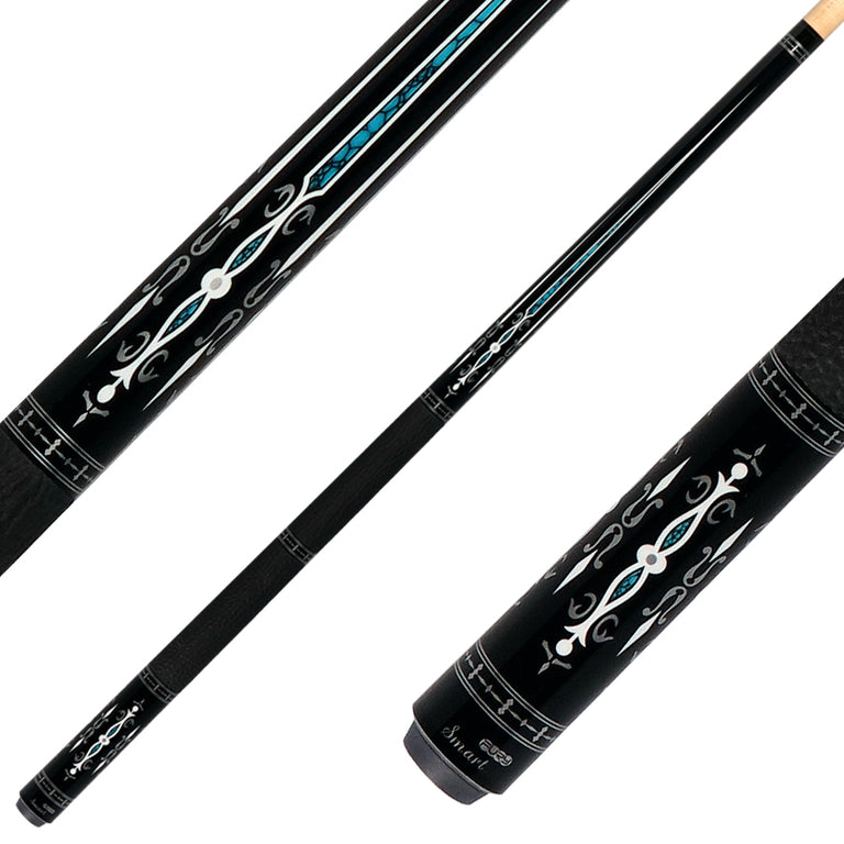 Fury TK3 Pool Cue with Sharkskin Leather Wrap | + Free Extension