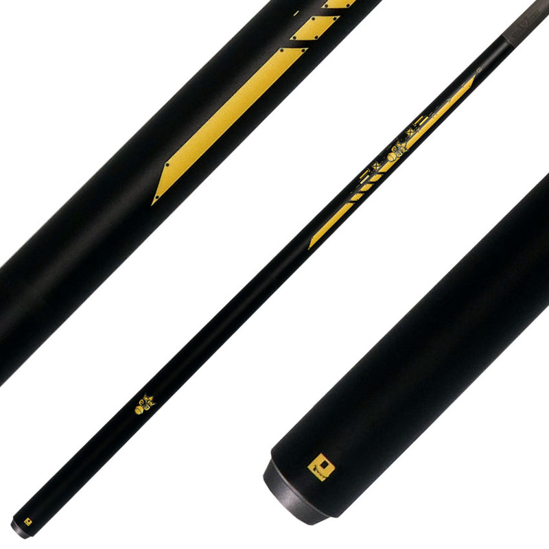 Little Monster LMBRKJMPNWBKEGG No Wrap Break/Jump Cue with Carbon Fiber Shaft - Black Egg