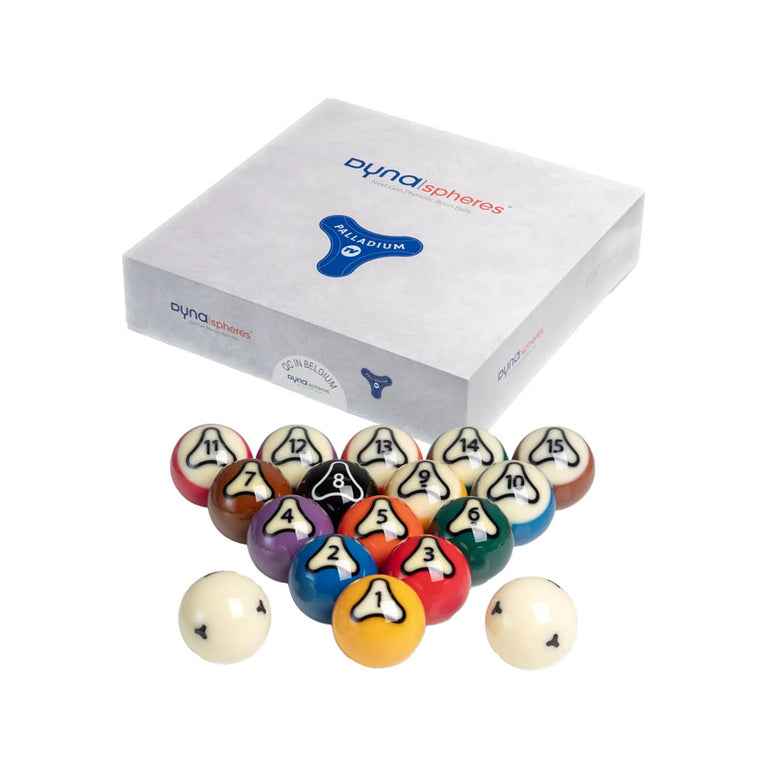 Dynaspheres Palladium TV 572mm Pool Ball Set