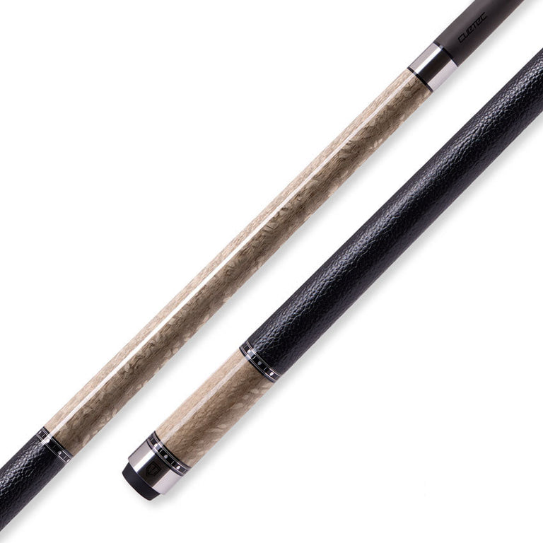 Cuetec 95-110LTW Cynergy Truewood Sycamore 2 Leather Wrap Play Cue - 12.5mm