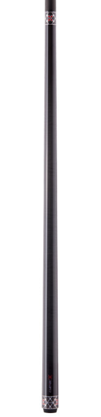 Cuetec 95-120 Cynergy X Raw Black No-Wrap Cue | Ozone Billiards