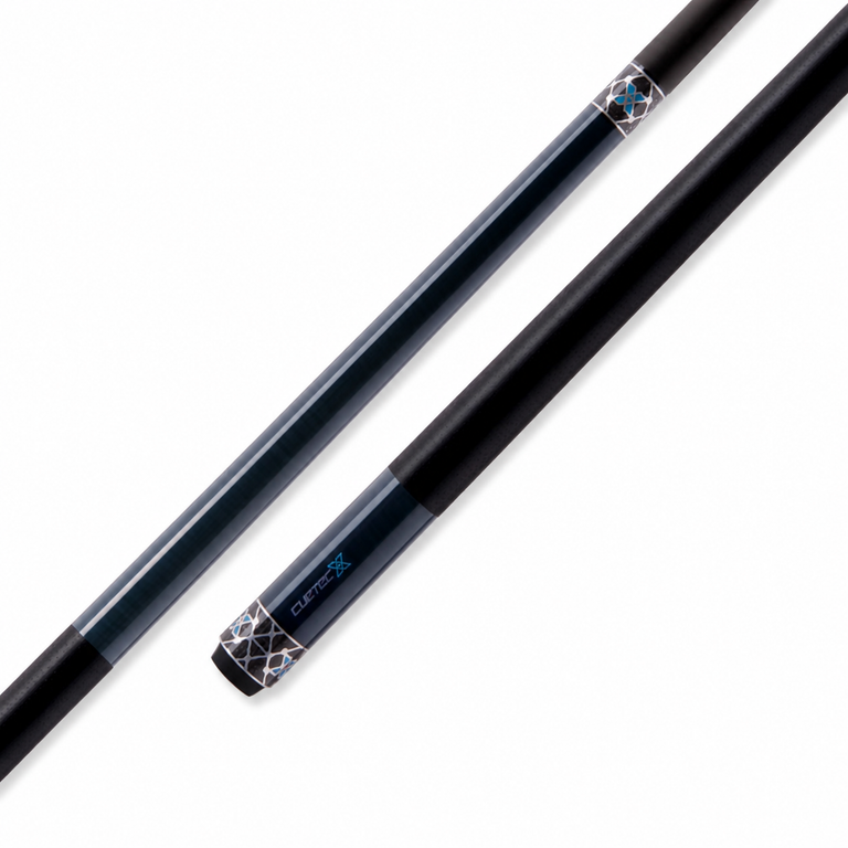Cuetec 95-121U Cynergy X Lagoon Pool Cue with Black Poly Wrap