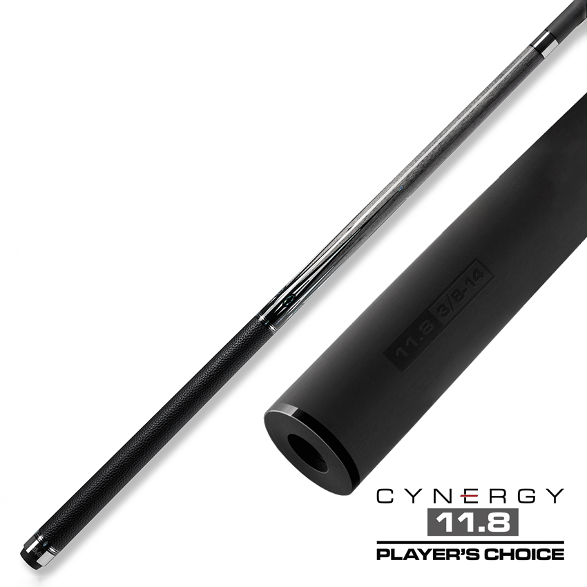 Cuetec Cynergy SVB Gen II Gray Play Cue with Leather Wrap