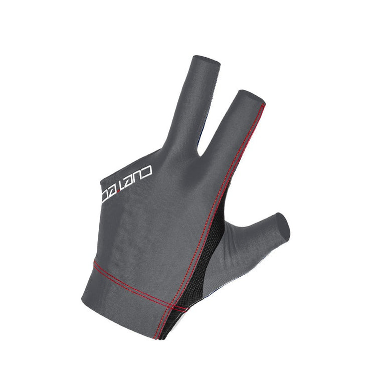 Cuetec Axis Speed Grey Billiard Glove - Left Bridge Hand