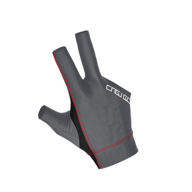 Cuetec Axis Speed Grey Billiard Glove - Right Bridge Hand