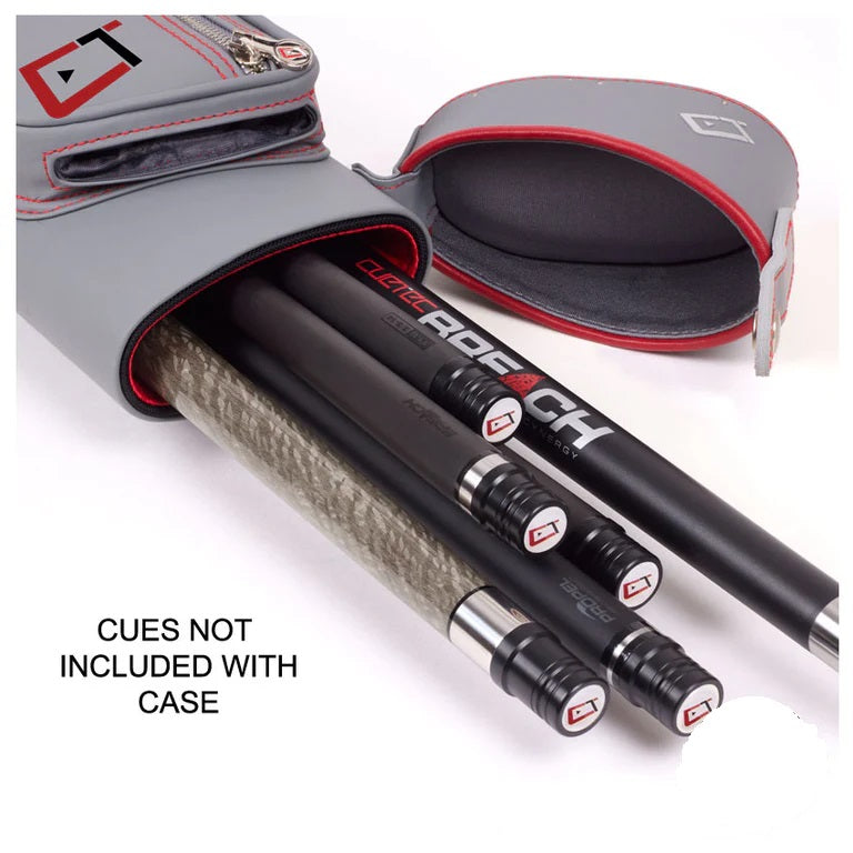 Cuetec  Pro Line 2x4 Hard Pool Cue Case - Speed Gray