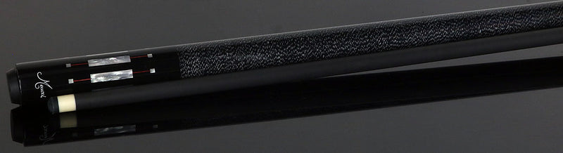 Meucci 9710 Pool Cue - Brown and Black with Carbon Pro Shaft