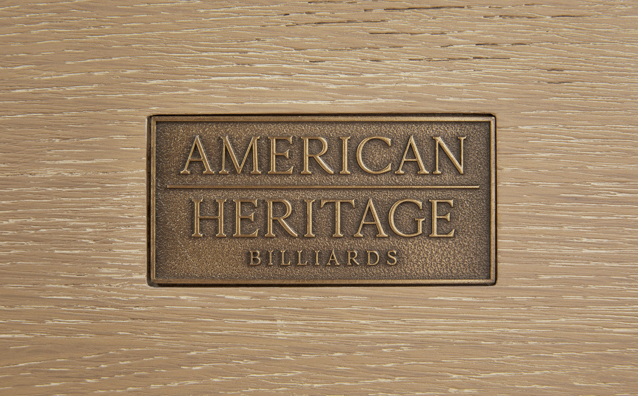 American Heritage Port Royal Standup Dartboard Cabinet - White Oak