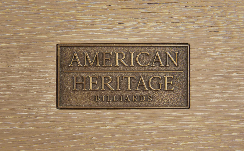 American Heritage Port Royal Standup Dartboard Cabinet - White Oak